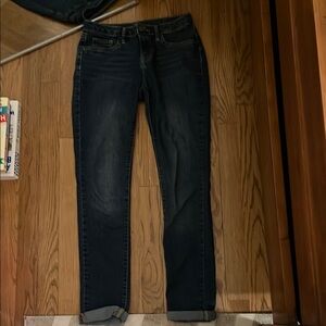 Dark Wash Denim Jeans